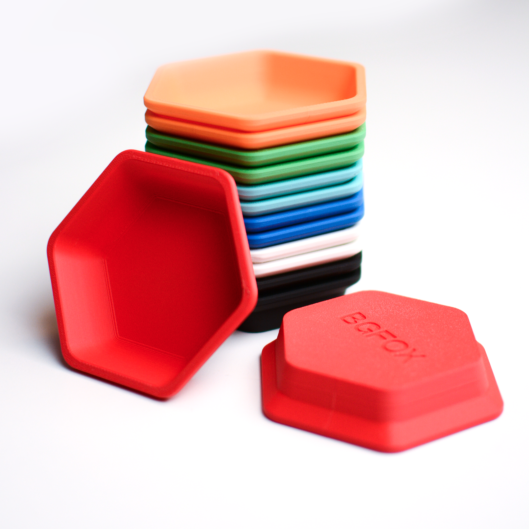 Hexagonal Token Holder – Budget Version - board game expansion set - BoardGeekFox