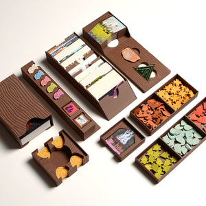 Parks Insert / Organizer: Ultimate Upgrade for All Expansions & Promos - board game expansion set - BoardGeekFox