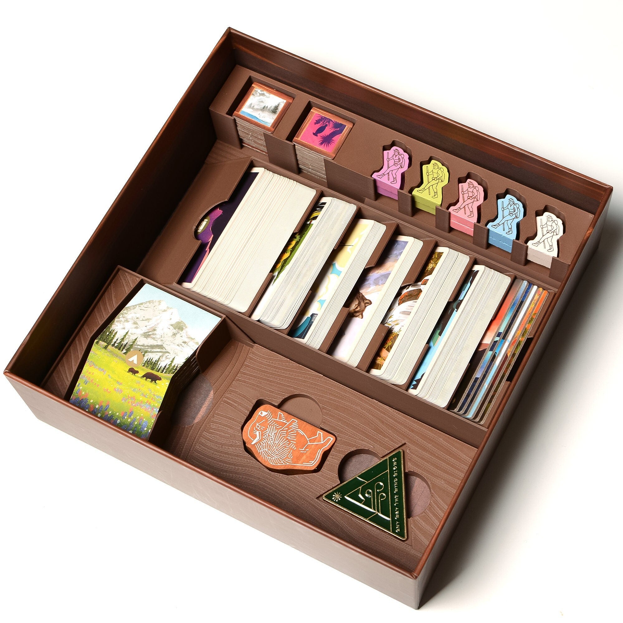 Parks Insert / Organizer: Ultimate Upgrade for All Expansions & Promos - board game expansion set - BoardGeekFox