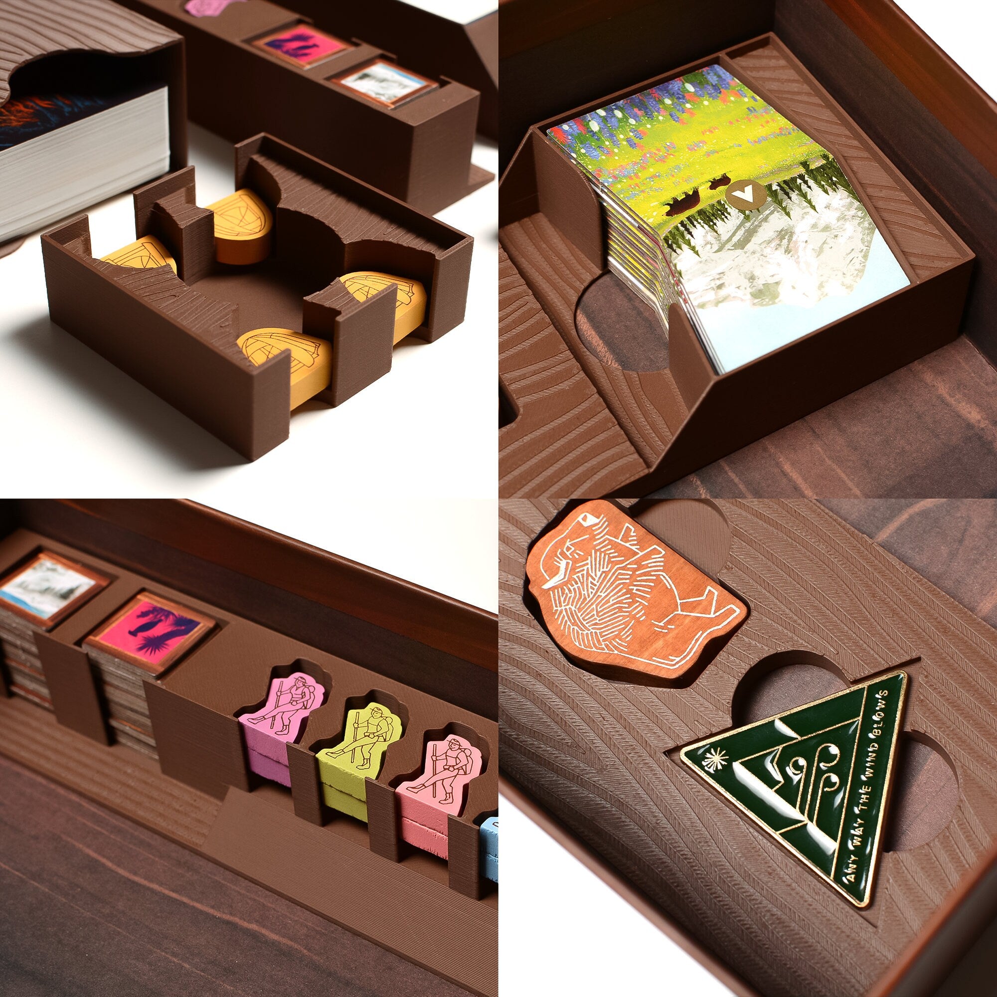 Parks Insert / Organizer: Ultimate Upgrade for All Expansions & Promos - board game expansion set - BoardGeekFox
