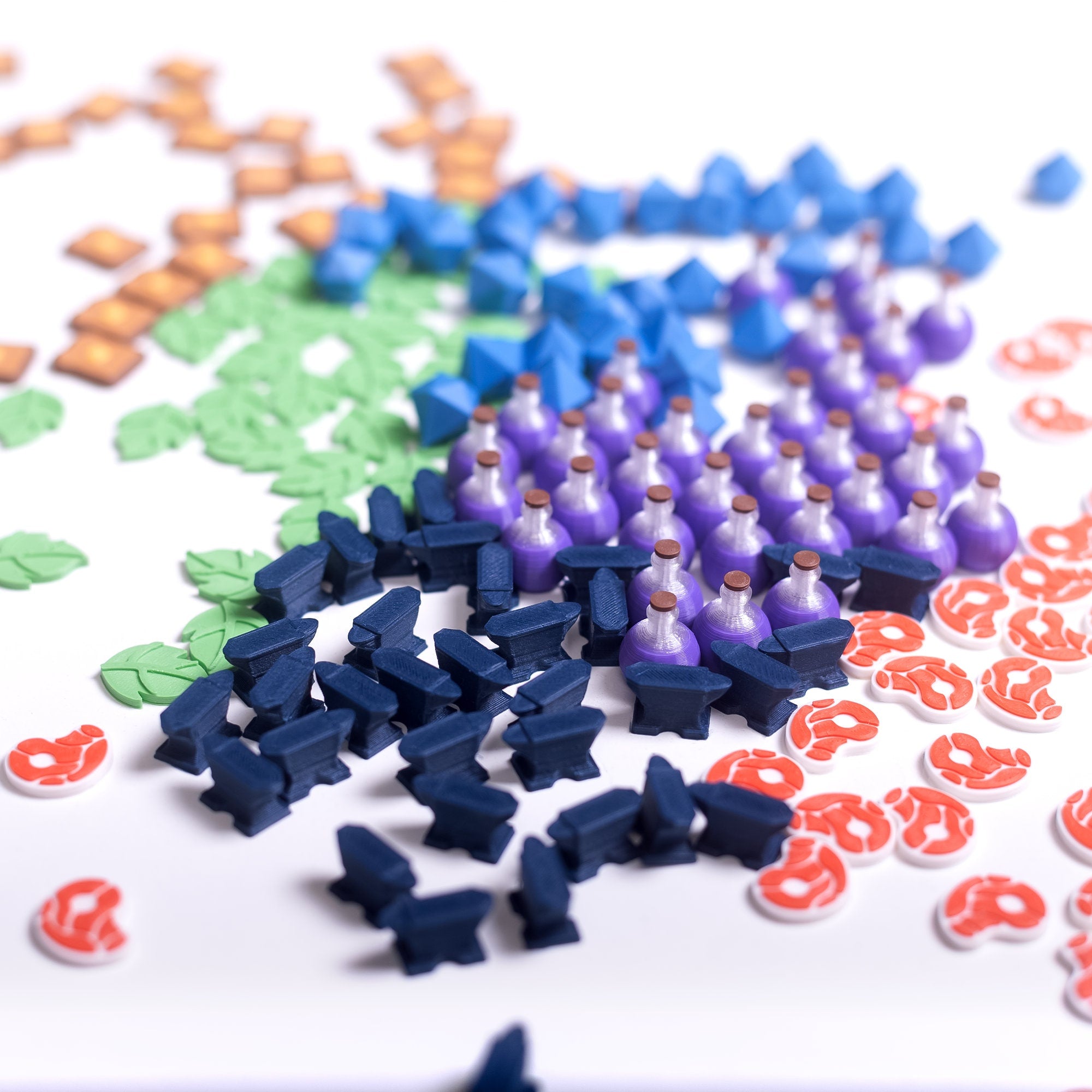Flamecraft Token Set: For the true Flamekeeper experience! - board game expansion set - BoardGeekFox