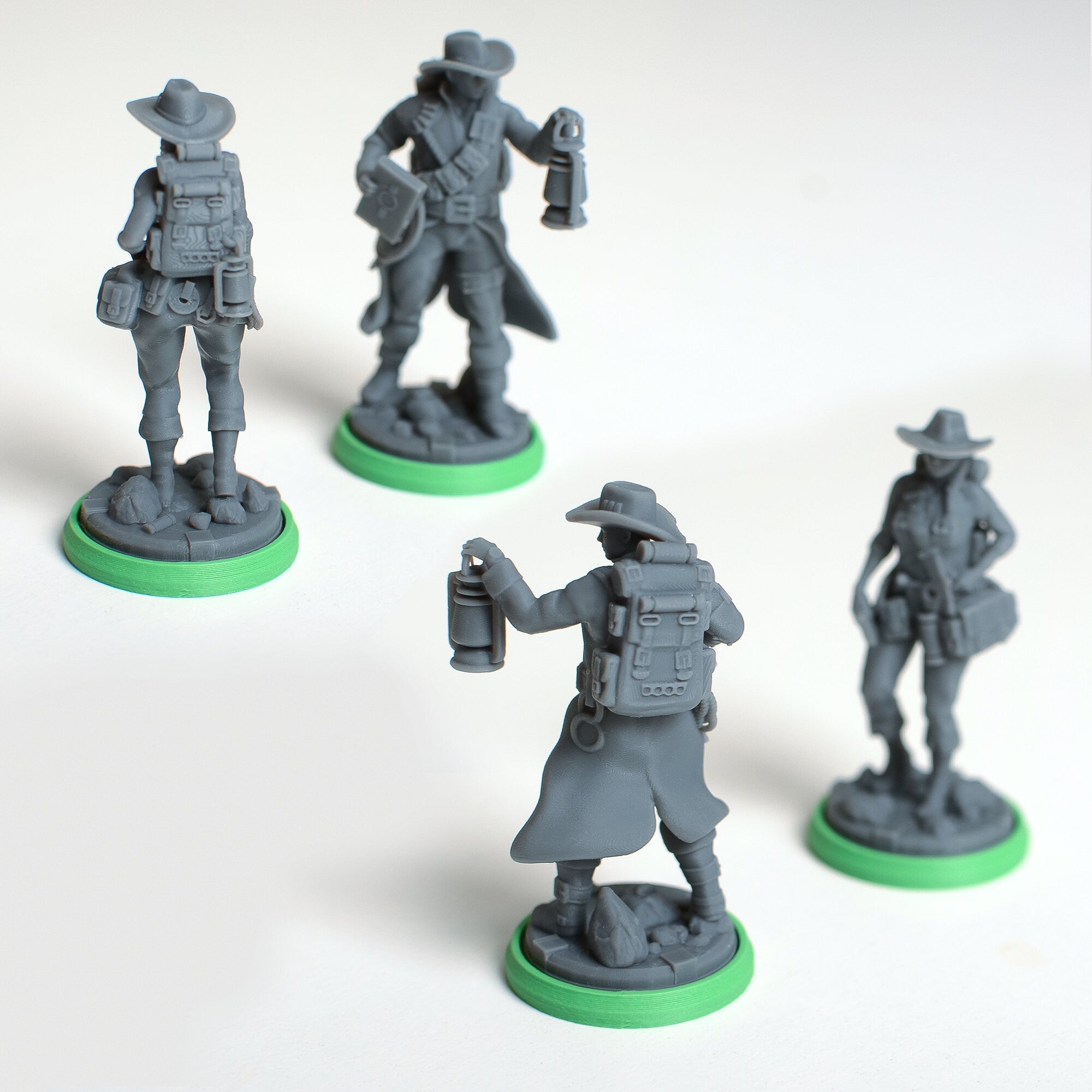 Lost Ruins of Arnak: Custom Explorer Miniatures - Enhance Your Adventure! - board game expansion set - BoardGeekFox