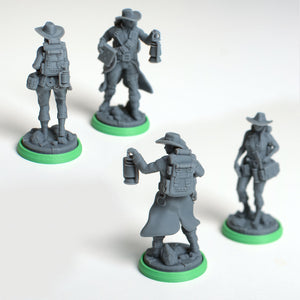 Lost Ruins of Arnak: Custom Explorer Miniatures - Enhance Your Adventure! - board game expansion set - BoardGeekFox