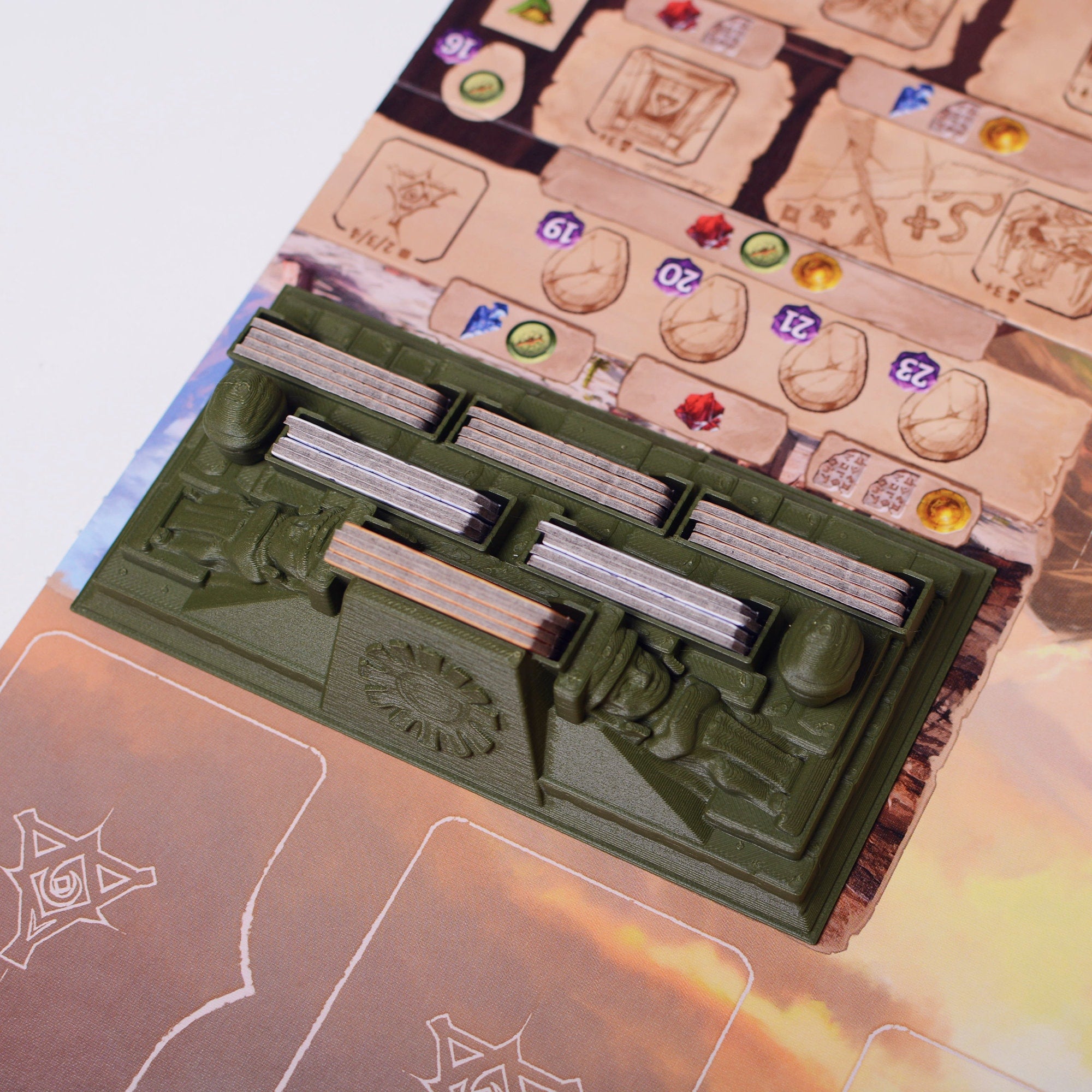 Lost Ruins of Arnak Tile Holder - board game expansion set - BoardGeekFox