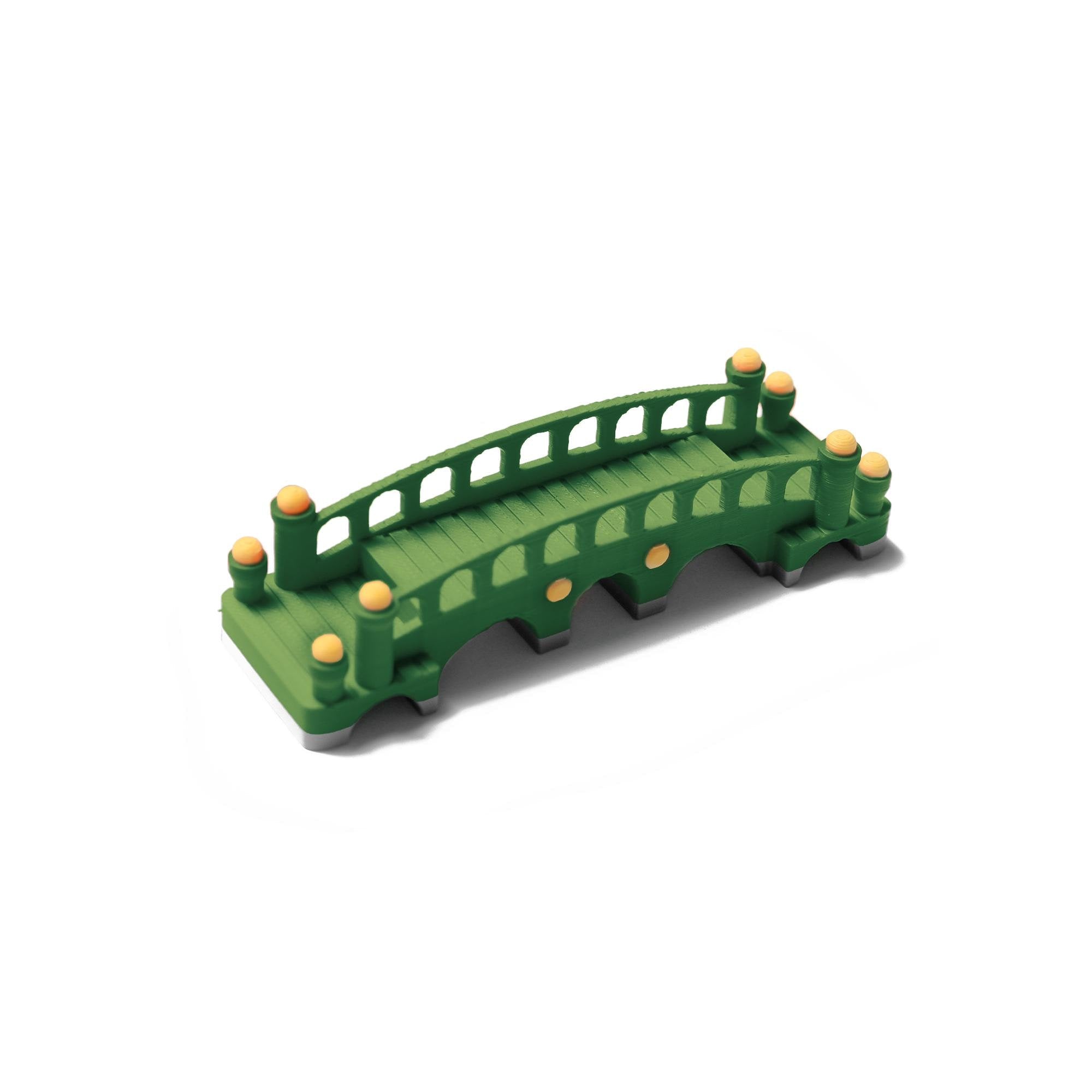 White Castle 3D Printed Bridge Set - 3 Durable Plastic Bridges - board game expansion set - BoardGeekFox