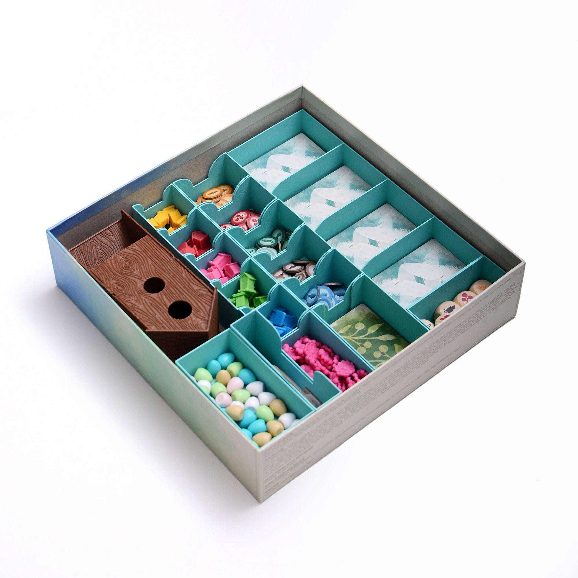 Wingspan Organizer + Europa + Oceania expansion + Dice Tower - board game expansion set - BoardGeekFox
