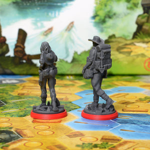 El Dorado Custom Explorer Miniatures - board game expansion set - BoardGeekFox