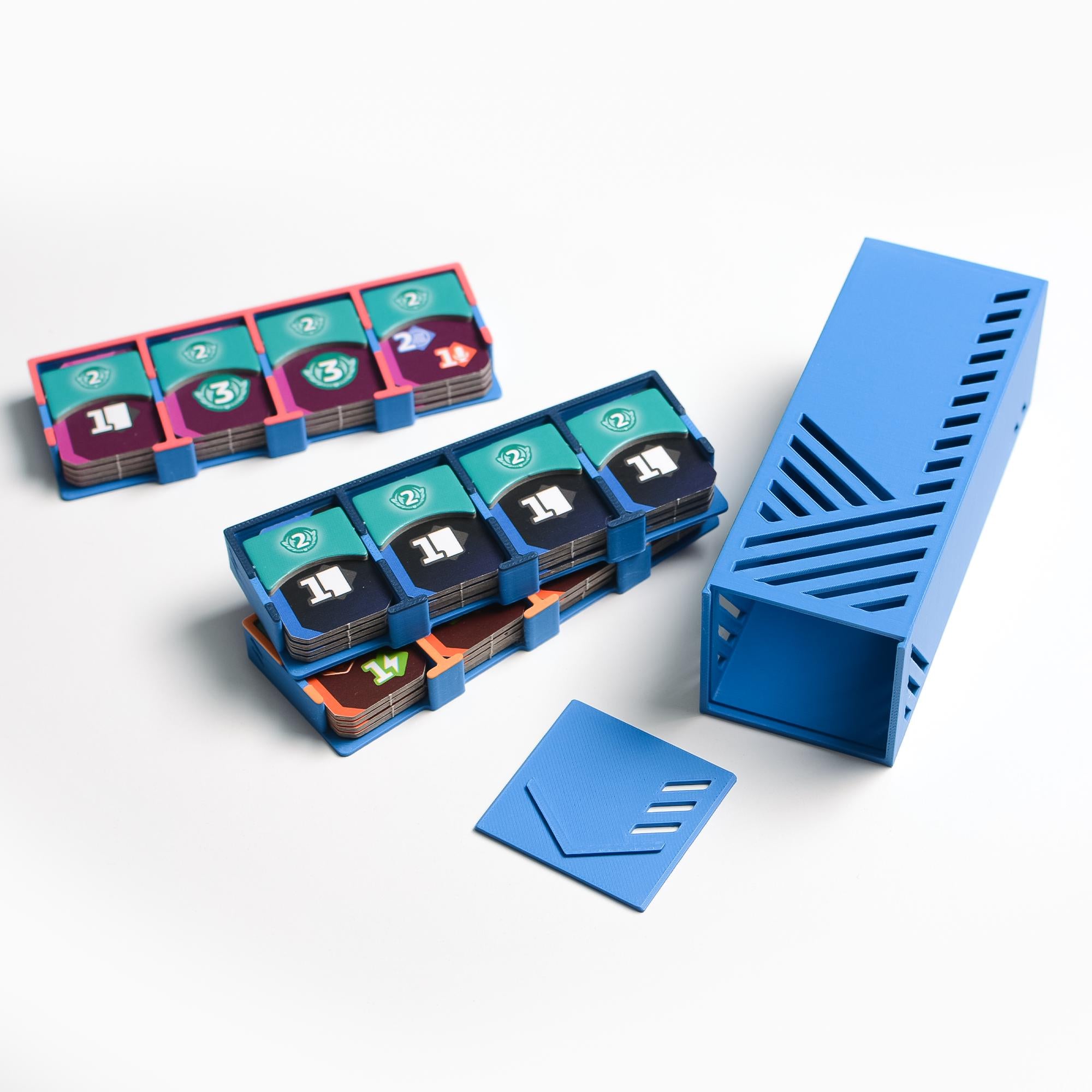 SETI Board Game Insert / Organizer – Sleeved Card Compatible + Optional Token Set - board game expansion set - BoardGeekFox