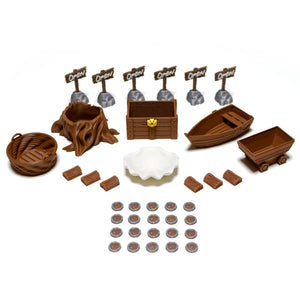 Everdell Premium Upgrade Kit | Resource holders and Accessories | Open signs | Event holder- unofficial - board game expansion set - BoardGeekFox