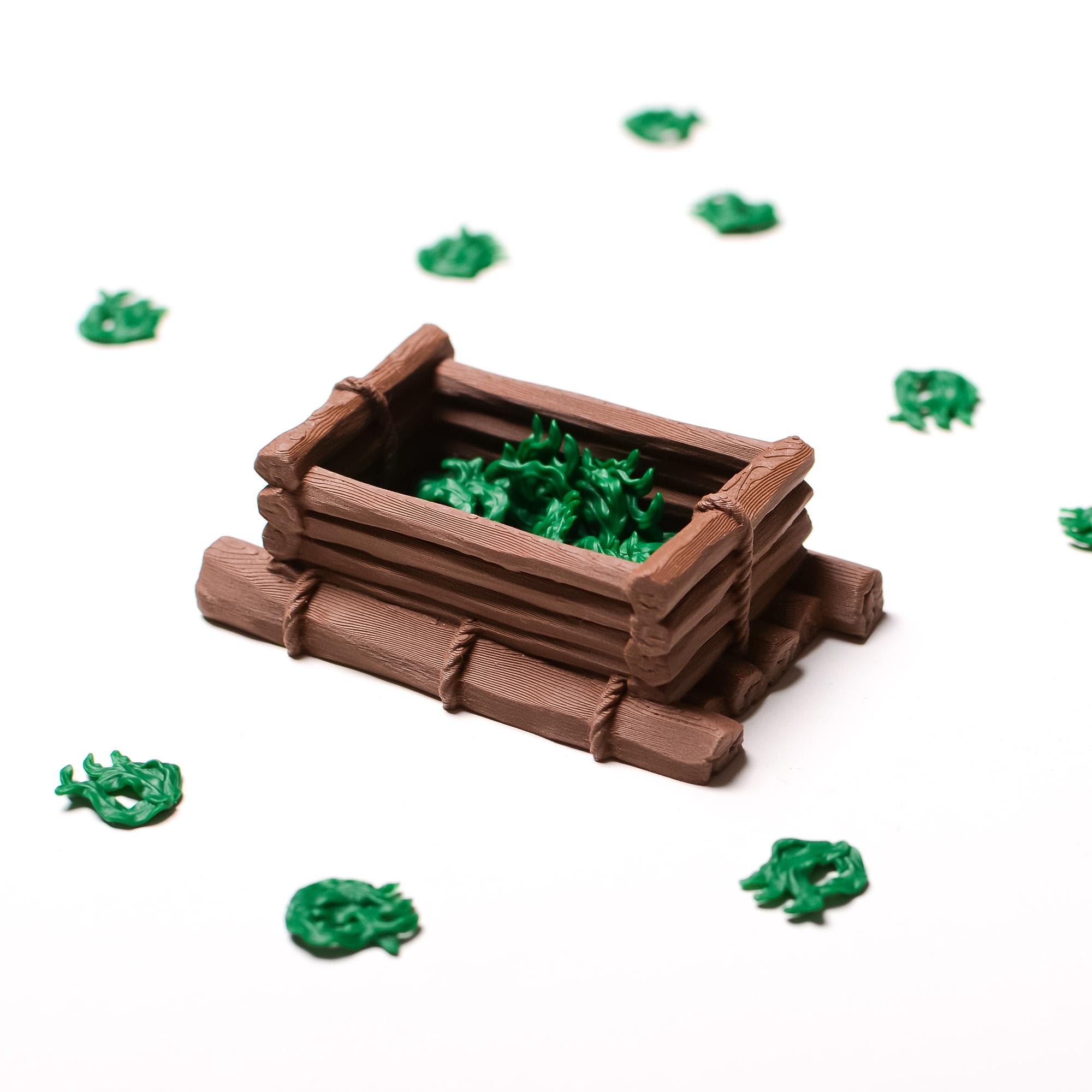 Everdell: Fashore Resource and Token Holder Set - 6 Pieces - board game expansion set - BoardGeekFox