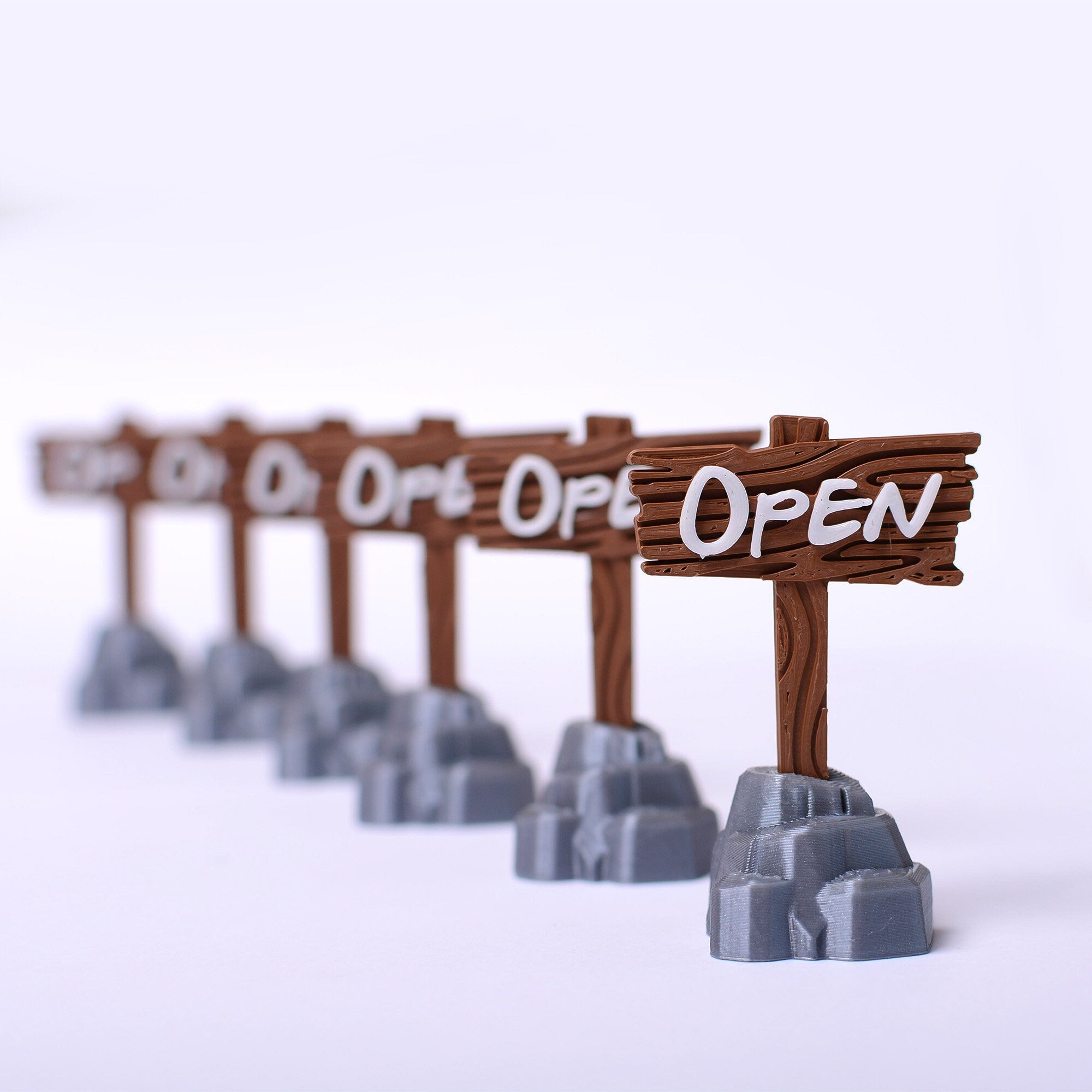 Everdell Open Signs  - 6 pieces- unofficial - board game expansion set - BoardGeekFox