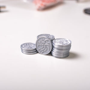 Wyrmspan Resource Tokens and Coin Upgrade Set - board game expansion set - BoardGeekFox