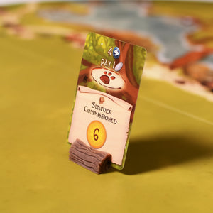 Everdell Card Holder tree 4pcs | Card Stand | Tree trunk | Everdell upgrade | Event card holder- unofficial - board game expansion set - BoardGeekFox