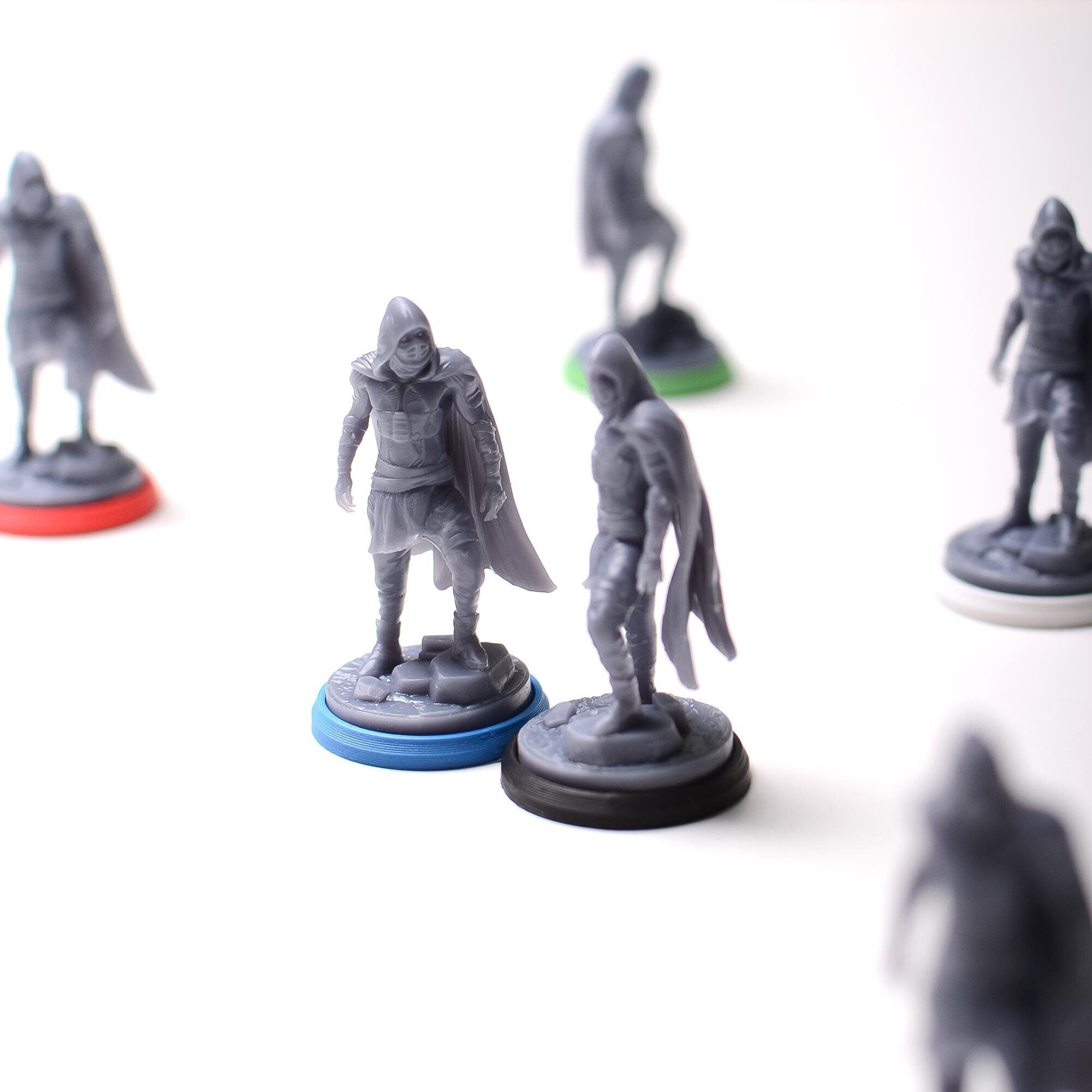 Spy Tokens with Dune Imperium: Uprising - 3D Printed Miniatures with Colored Bases (unofficial) - board game expansion set - BoardGeekFox