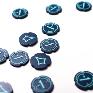 Disney Lorcana: Premium Tokens / Damage Markers / Lore, Star Counters - board game expansion set - BoardGeekFox