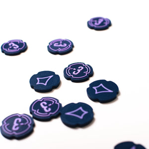 Disney Lorcana: Premium Tokens / Damage Markers / Lore, Star Counters - board game expansion set - BoardGeekFox