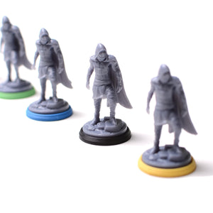 Spy Tokens with Dune Imperium: Uprising - 3D Printed Miniatures with Colored Bases (unofficial) - board game expansion set - BoardGeekFox