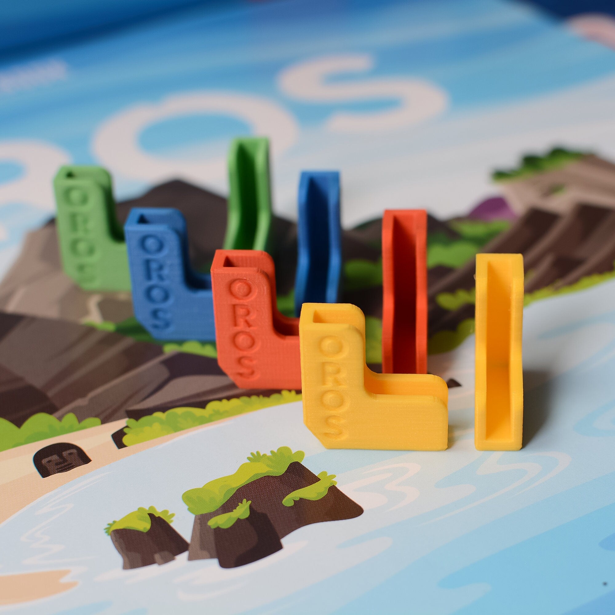 Oros Dashboard Clips Upgrade - board game expansion set - BoardGeekFox
