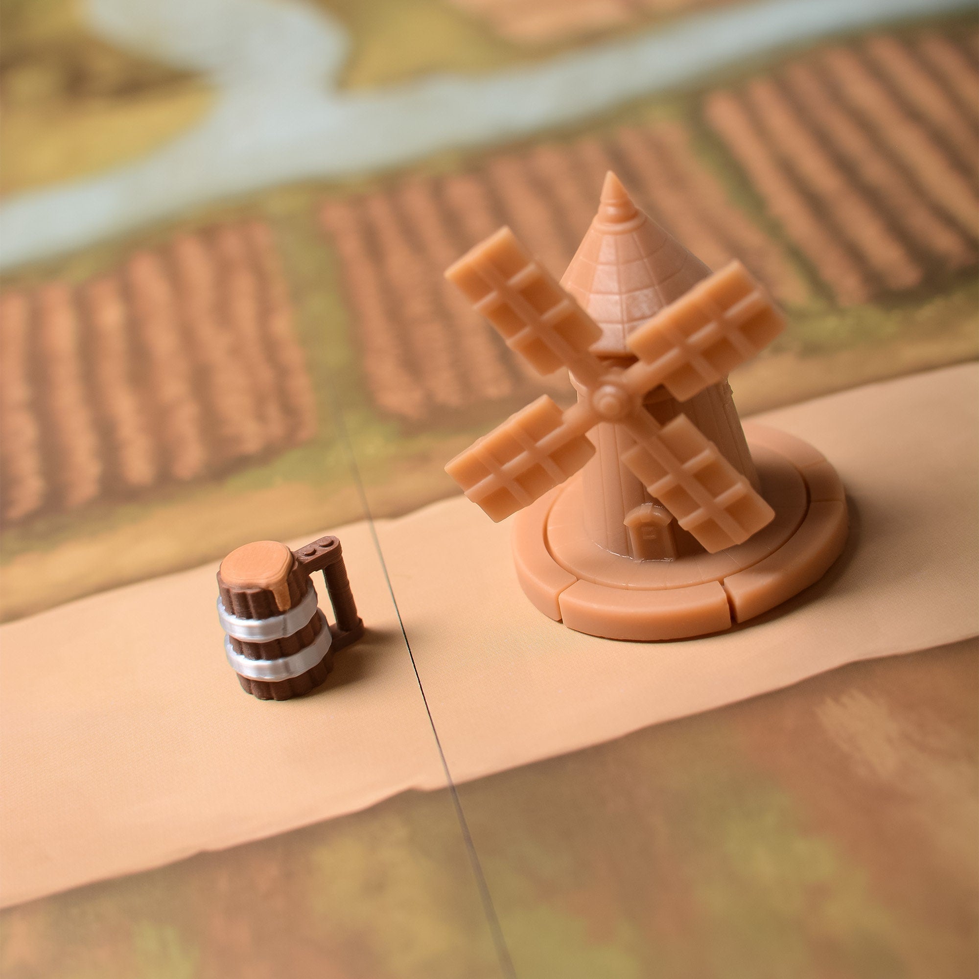 Beer and Bread Board Game Insert and Tokens Upgrade - board game expansion set - BoardGeekFox