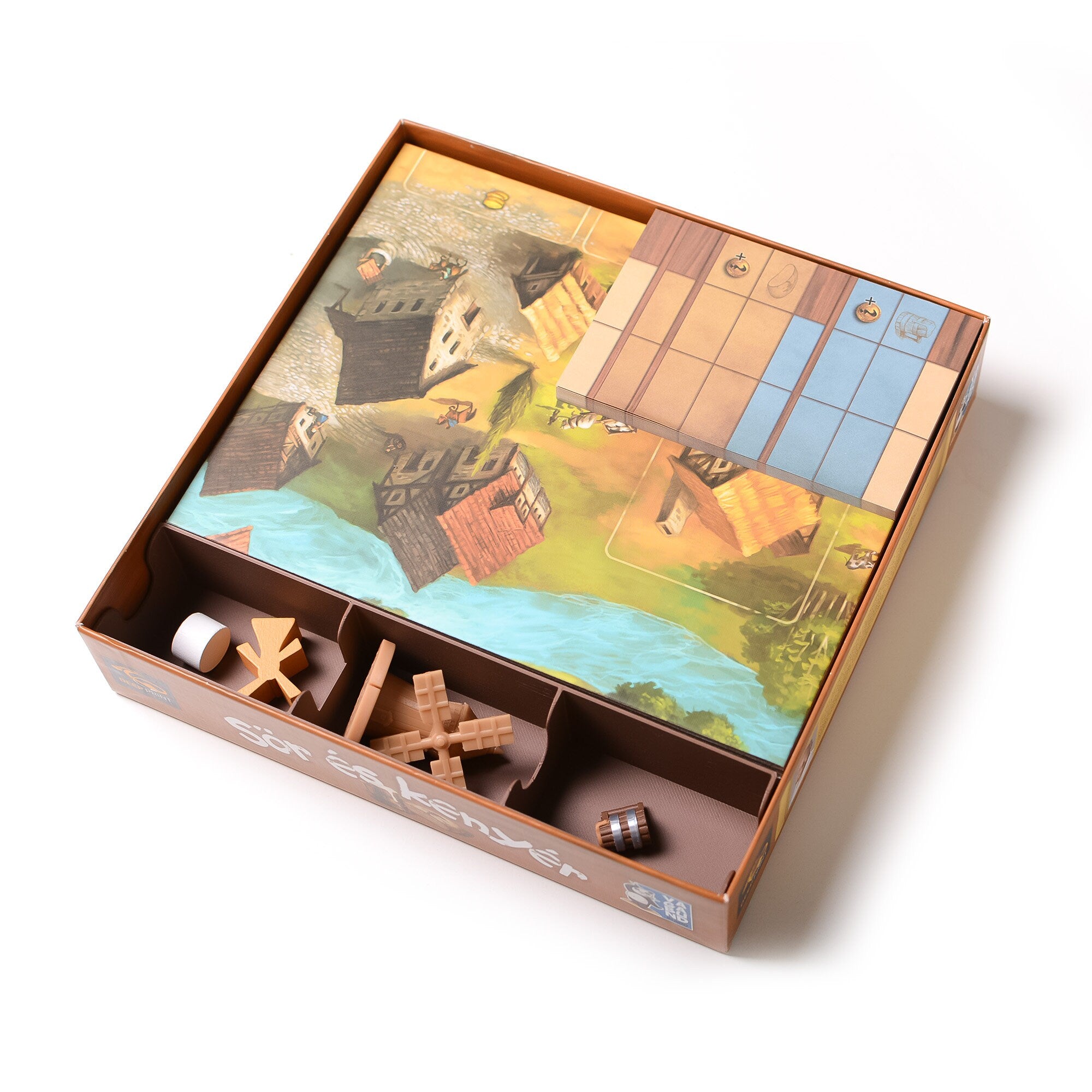 Beer and Bread Board Game Insert and Tokens Upgrade - board game expansion set - BoardGeekFox
