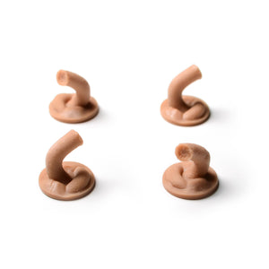 Dune Imperium: Uprising Compatible Sandworm Tokens - 4-Pack 3D Printed Game Accessory - board game expansion set - BoardGeekFox