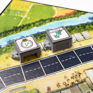 Upgrade Kit for Heat: Pedal to the Metal & Heavy + Rain and Tunnel Vision Expansions - 20 Pieces - board game expansion set - BoardGeekFox