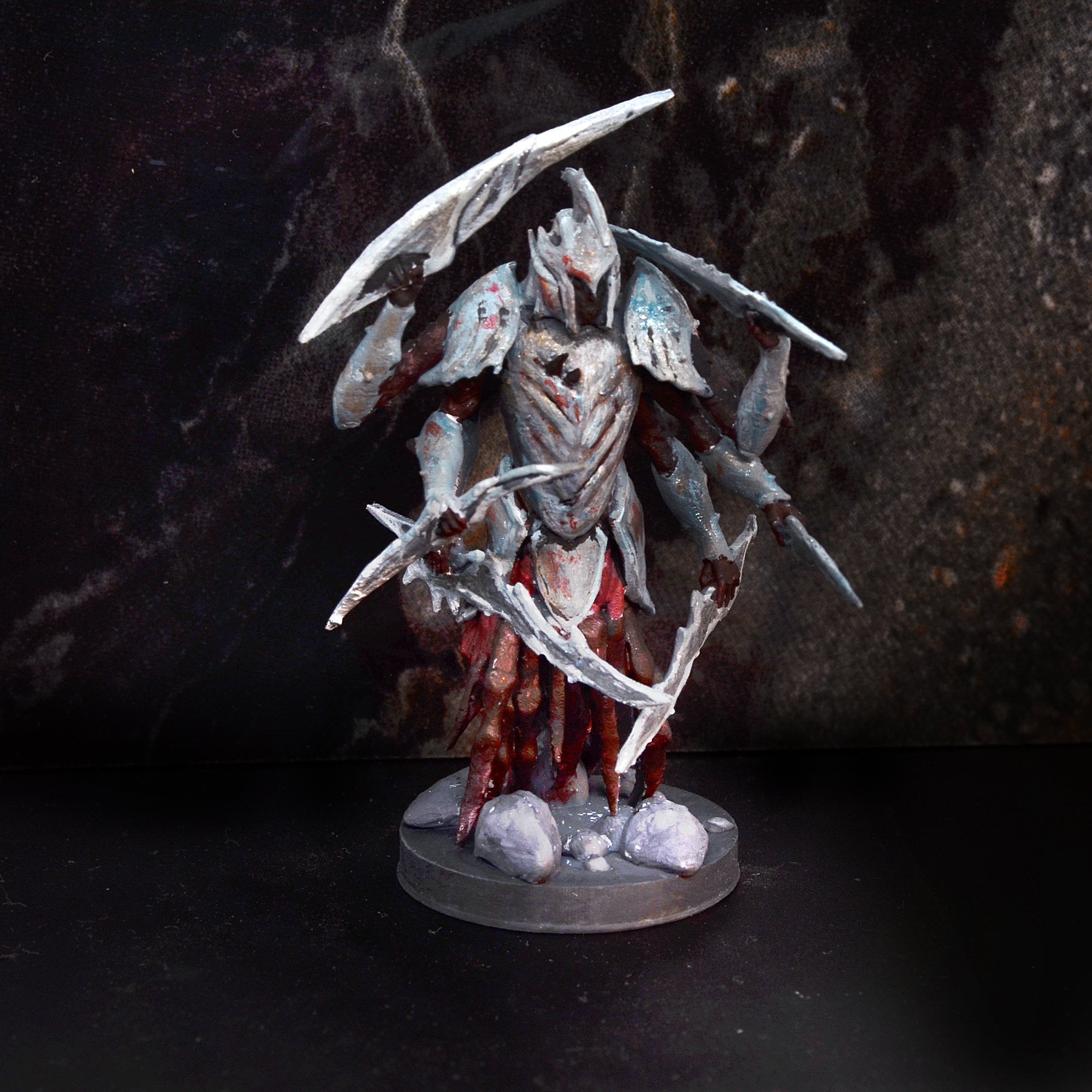Masterpiece Bladeswarm Miniature for Gloomhaven ( NOT PAINTED) - board game expansion set - BoardGeekFox