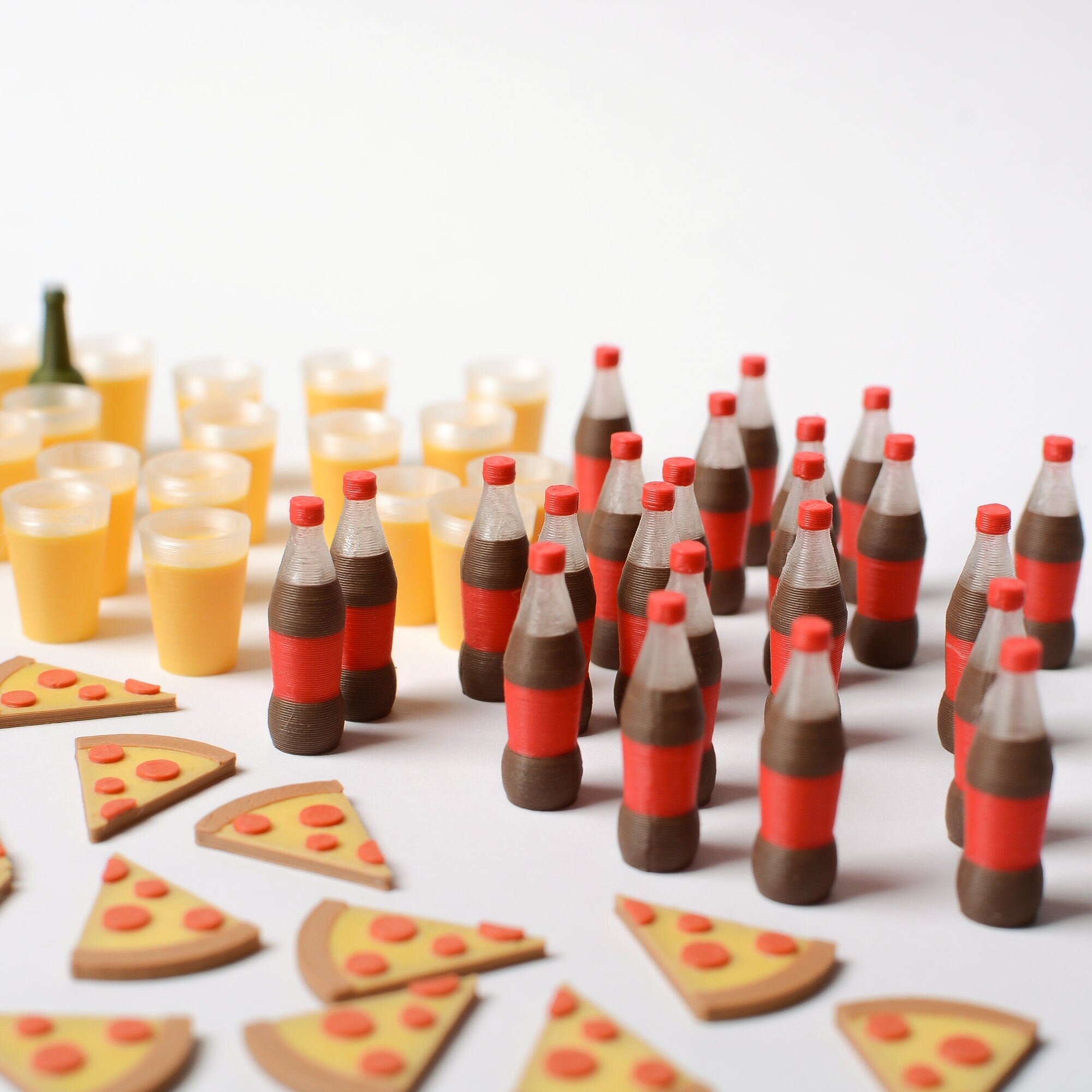 Food Chain Magnate Food Tokens (200pcs) - board game expansion set - BoardGeekFox