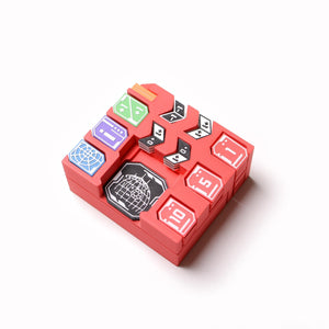 Insert for Star Wars Unlimited Deck Pod - 6 Colors + Tracker (Gamegenic Tokens redy) - board game expansion set - BoardGeekFox