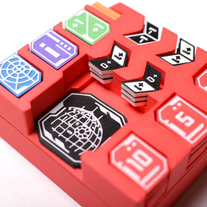 Insert for Star Wars Unlimited Deck Pod - 6 Colors + Tracker (Gamegenic Tokens redy) - board game expansion set - BoardGeekFox