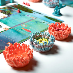 Finspan Coral Resource Holders – Upgrade / Board Game Accessories - board game expansion set - BoardGeekFox