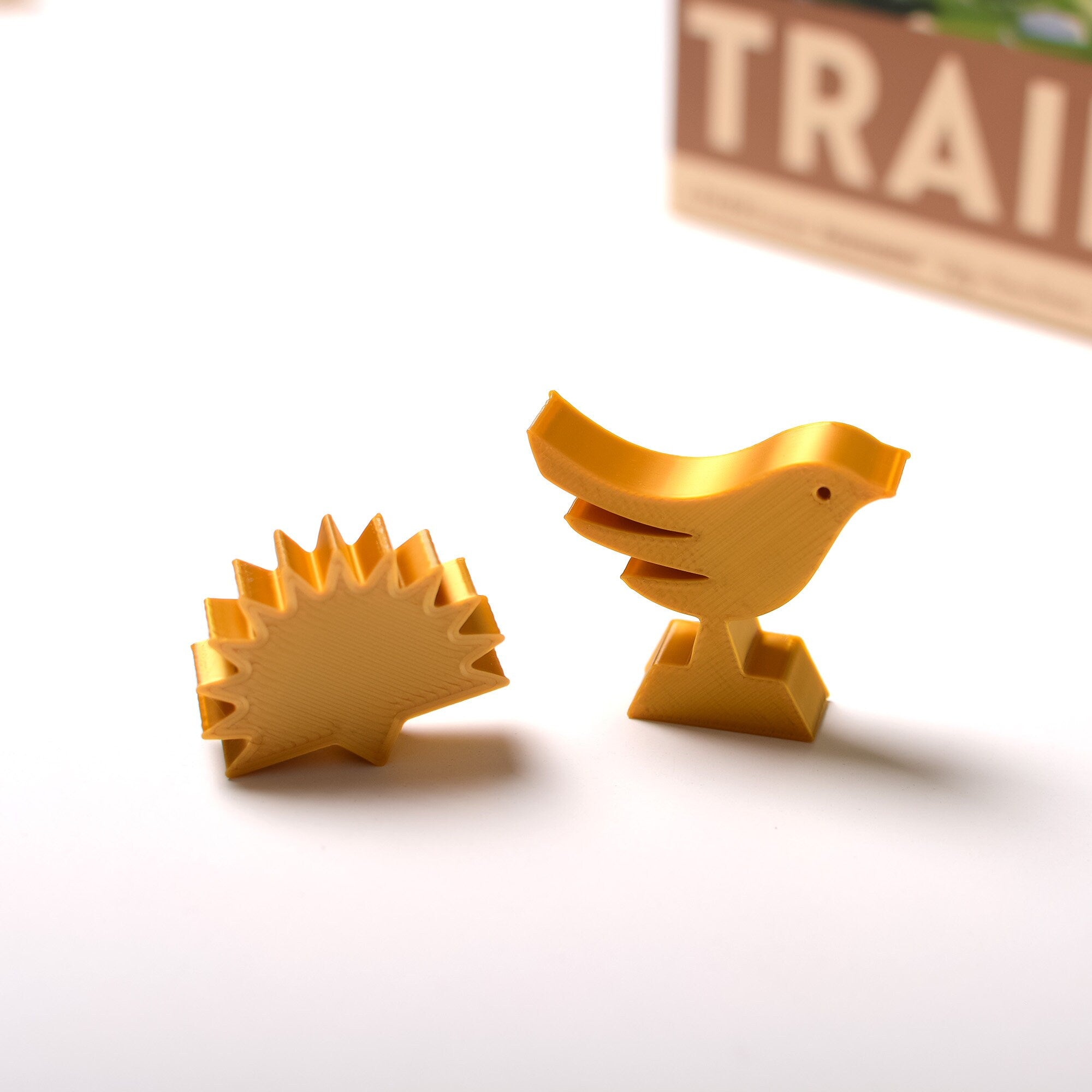Trails Board Game Insert & Organizer with Token Upgrades - board game expansion set - BoardGeekFox