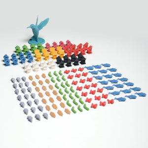Wingspan Upgrade Kit | Asia player token | Wingspan Asia Upgrade Kit - board game expansion set - BoardGeekFox