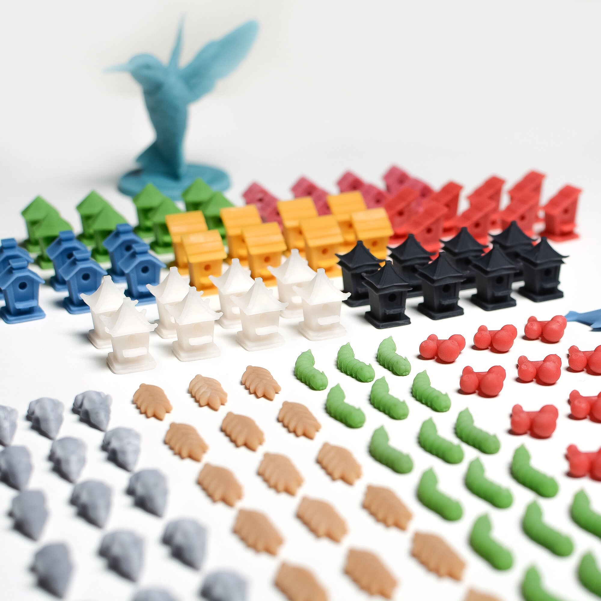 Wingspan Upgrade Kit | Asia player token | Wingspan Asia Upgrade Kit - board game expansion set - BoardGeekFox