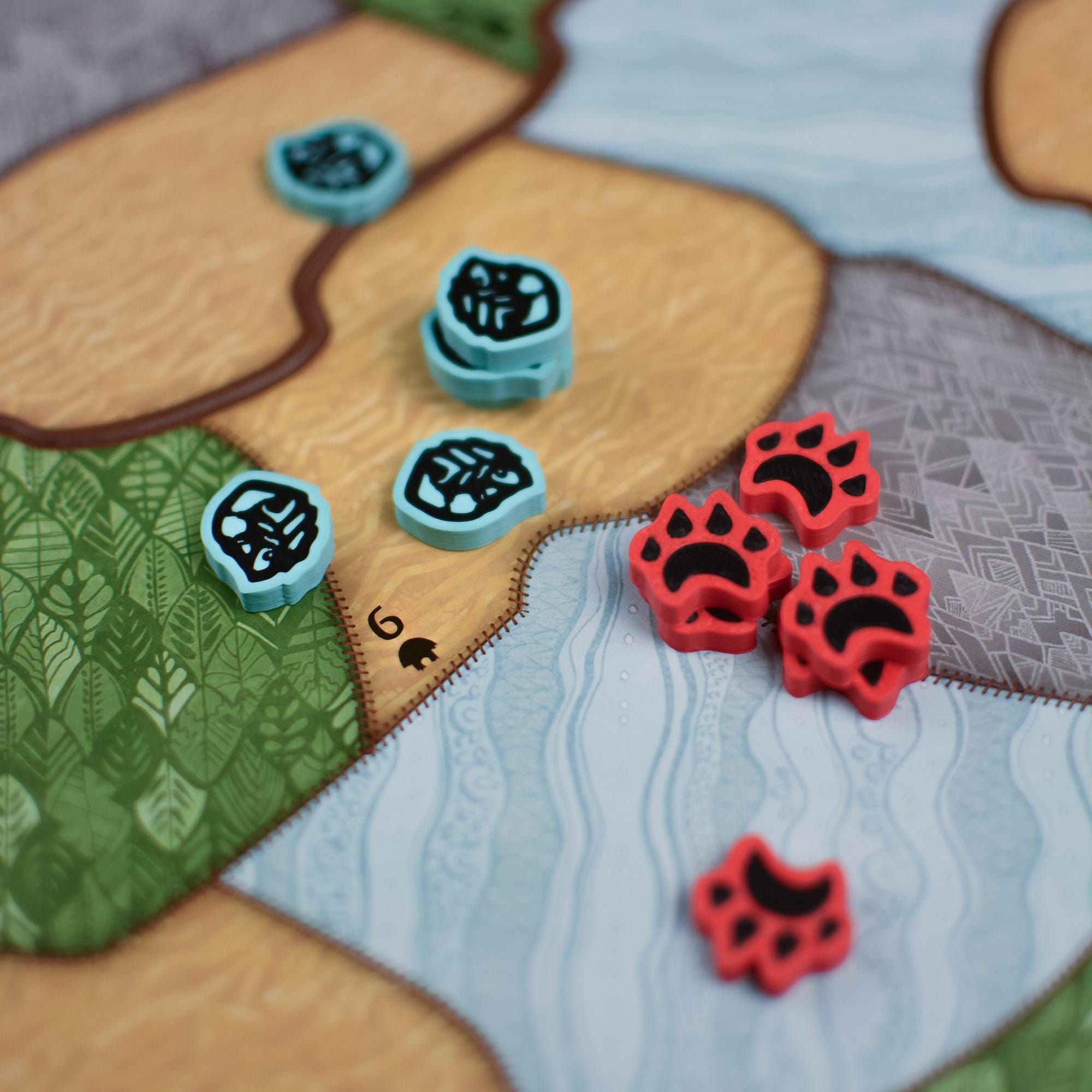 Spirit Island token set – Upgrade components - board game expansion set - BoardGeekFox