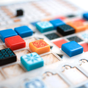 Azul Game Board Overlay – Transparent 3D Printed Tile Holder | 1 Piece or Set of 4 - board game expansion set - BoardGeekFox