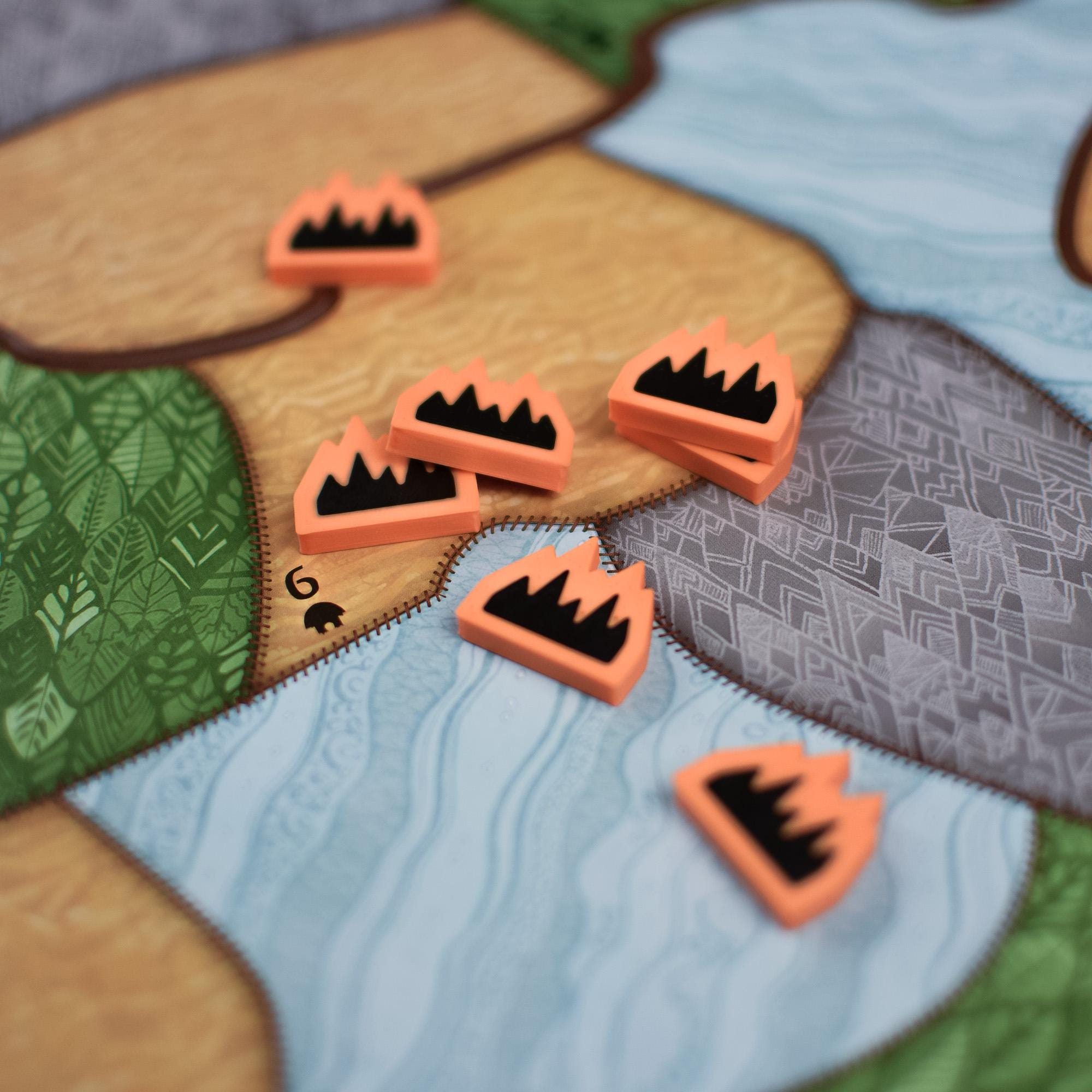 Spirit Island token set – Upgrade components - board game expansion set - BoardGeekFox