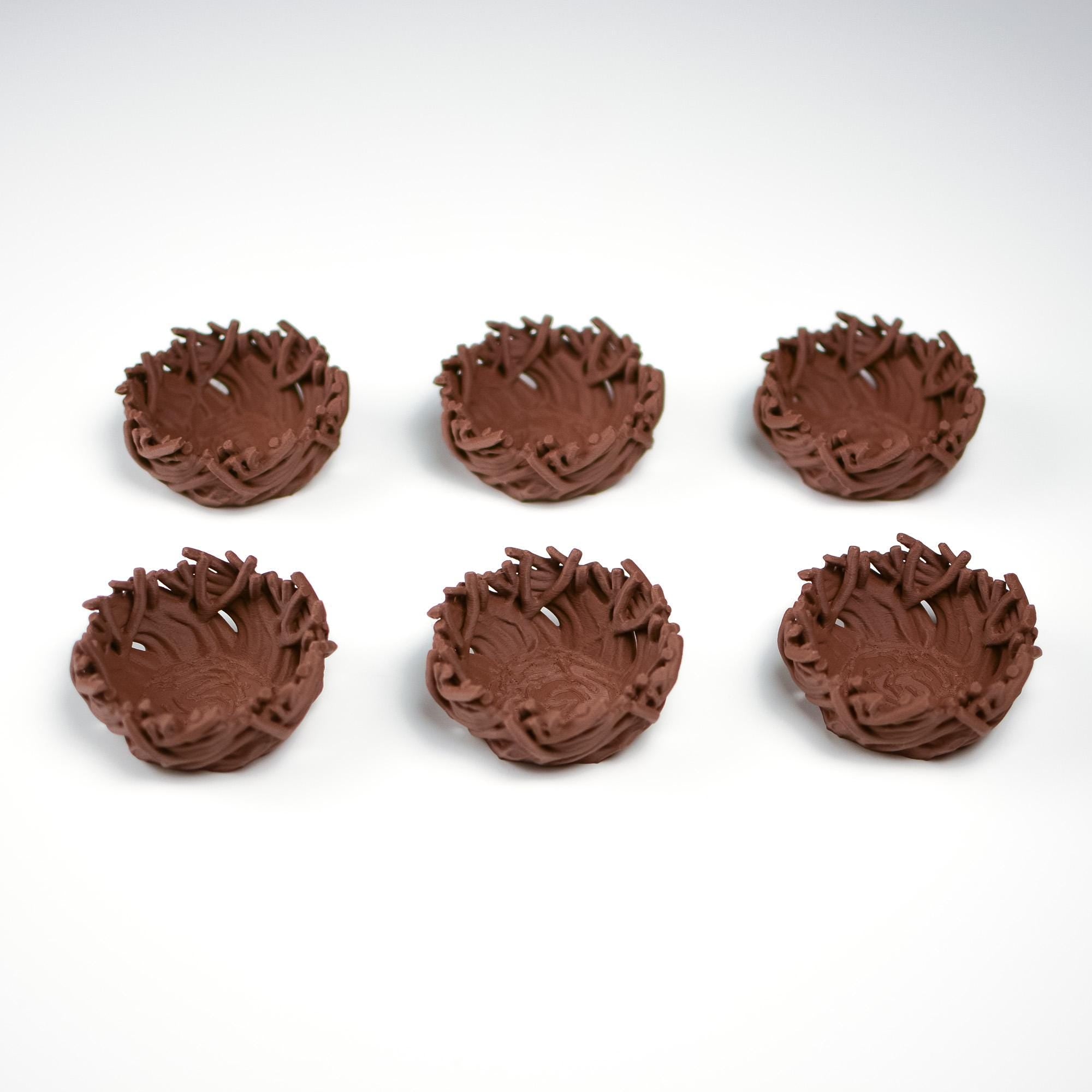 Wingspan Egg Nest Token Containers – Themed Nest Holders for Eggs and Tokens - board game expansion set - BoardGeekFox