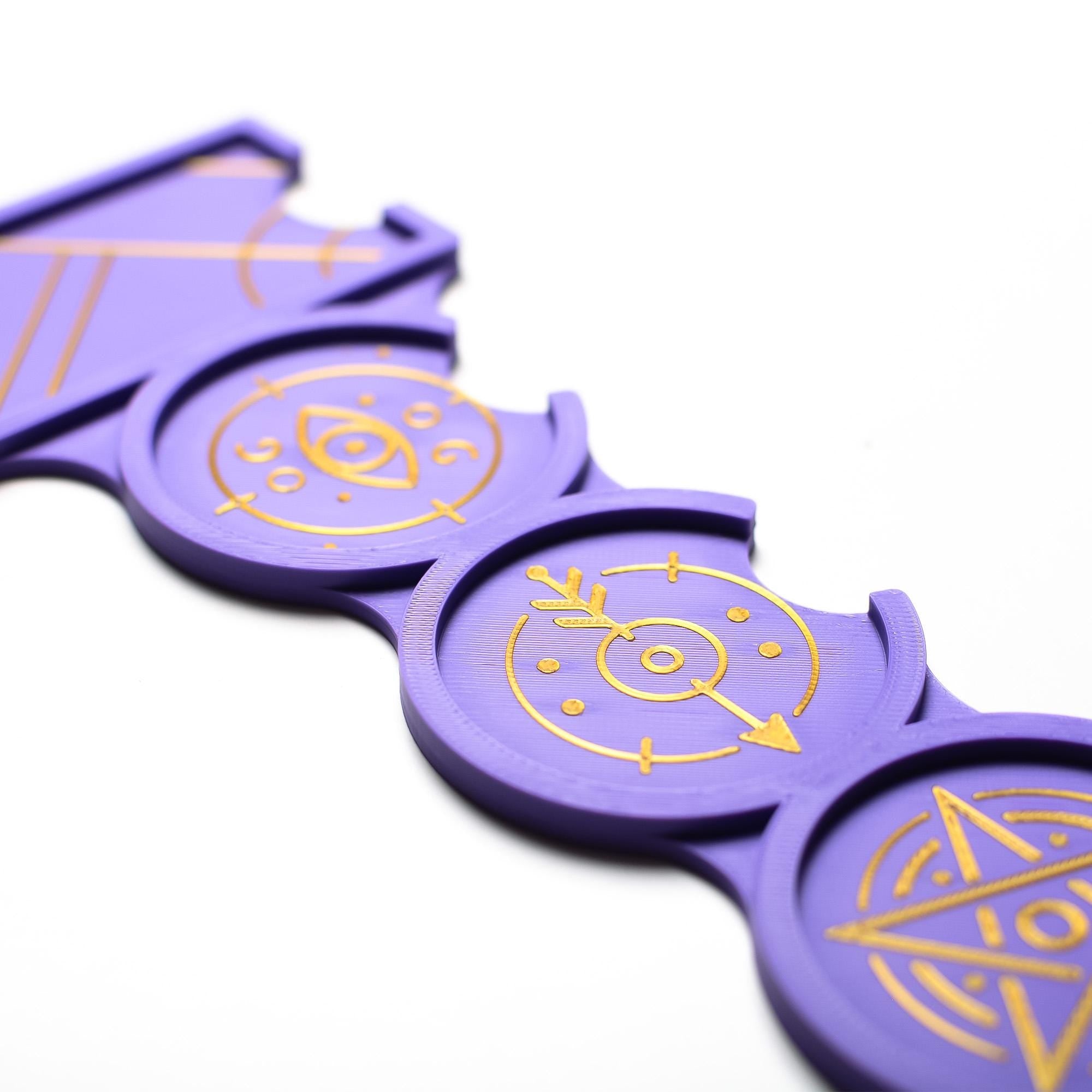 Upgrade Kit for Blood on the Clocktower – 3D Printed Token Trays, Death Shroud, Night Card & Player Marker - board game expansion set - BoardGeekFox