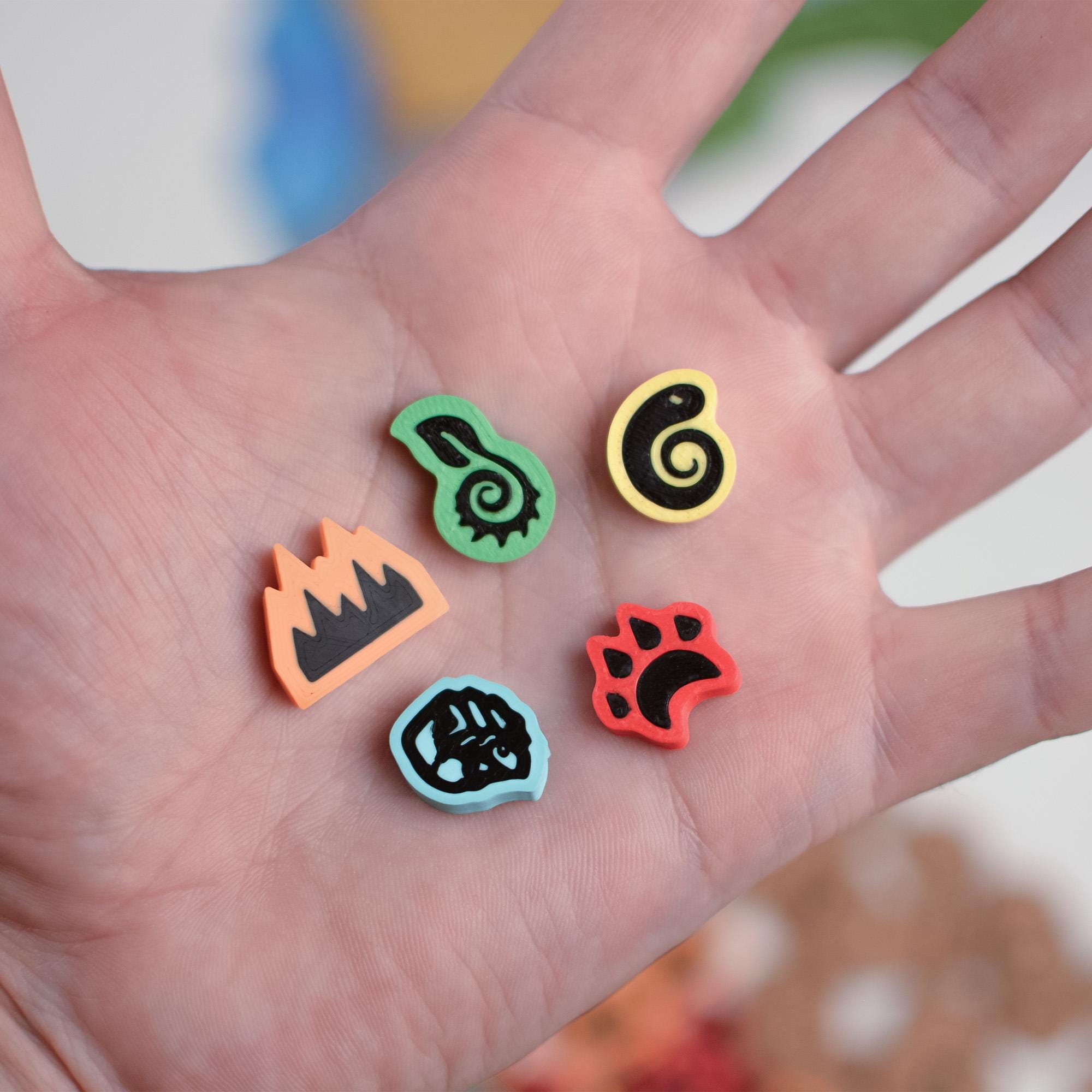 Spirit Island token set – Upgrade components - board game expansion set - BoardGeekFox