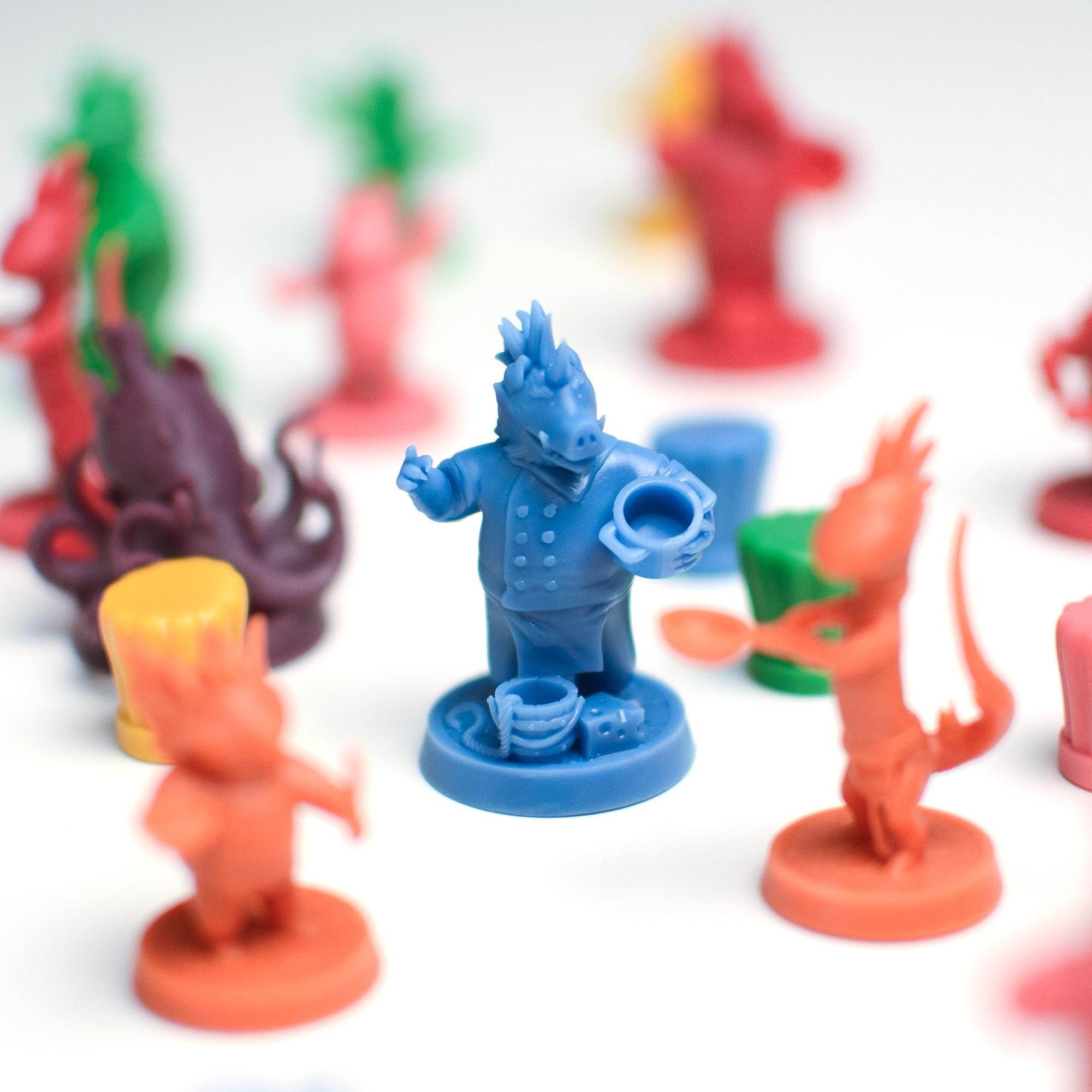 Custom Miniature Set for Critter Kitchen (Unofficial Add-on) / 29pcs