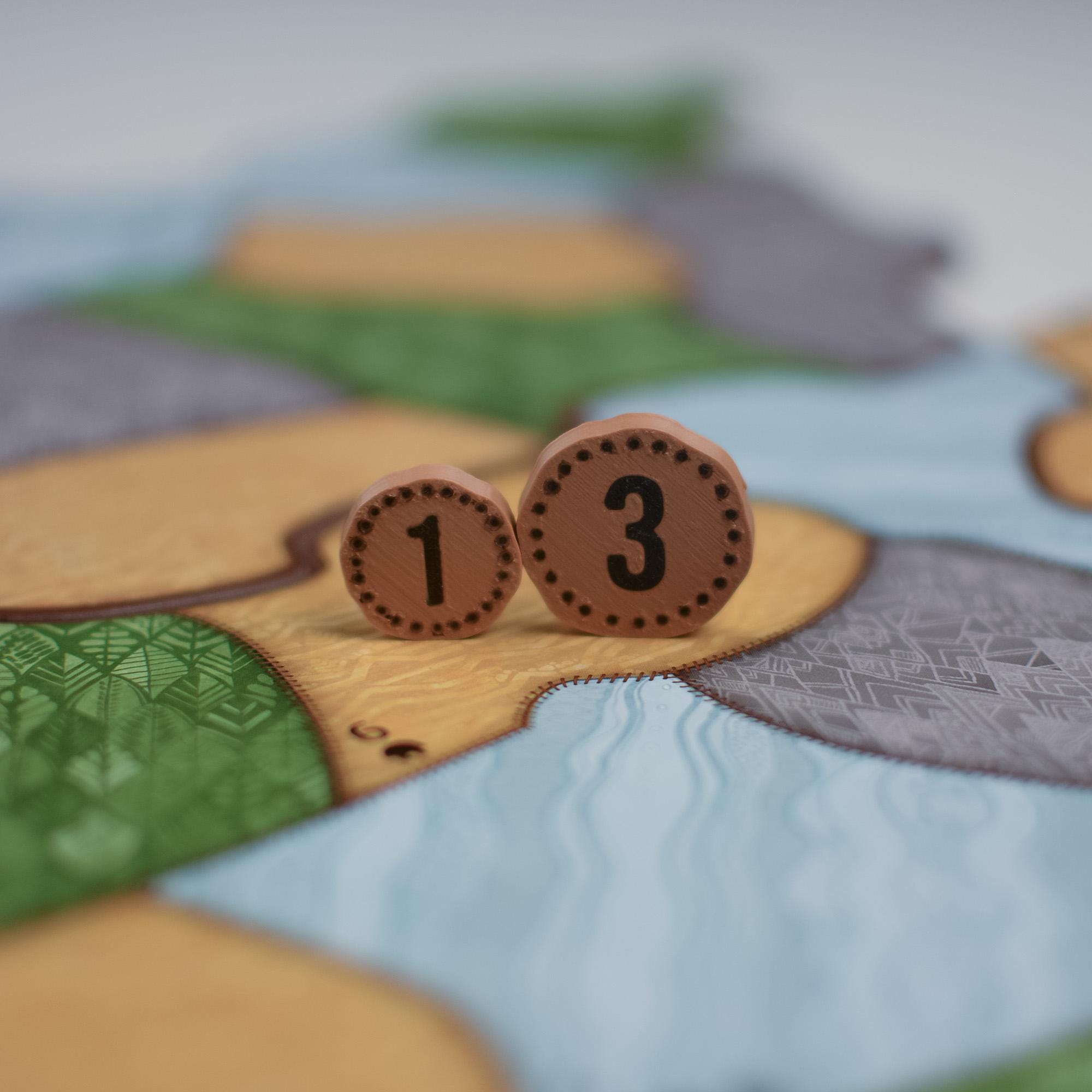 Spirit Island token set – Upgrade components - board game expansion set - BoardGeekFox
