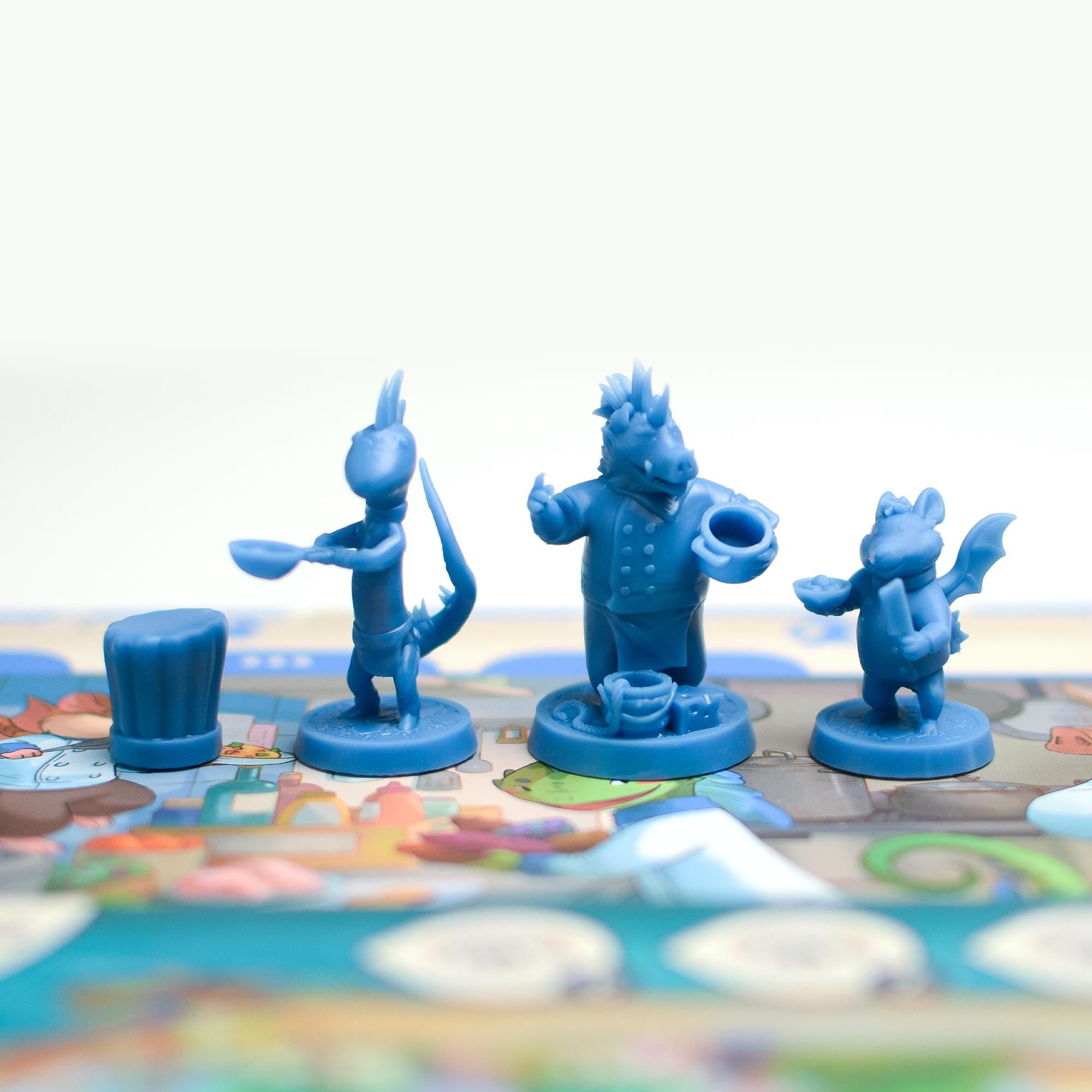 Custom Miniature Set for Critter Kitchen (Unofficial Add-on) / 29pcs - board game expansion set - BoardGeekFox