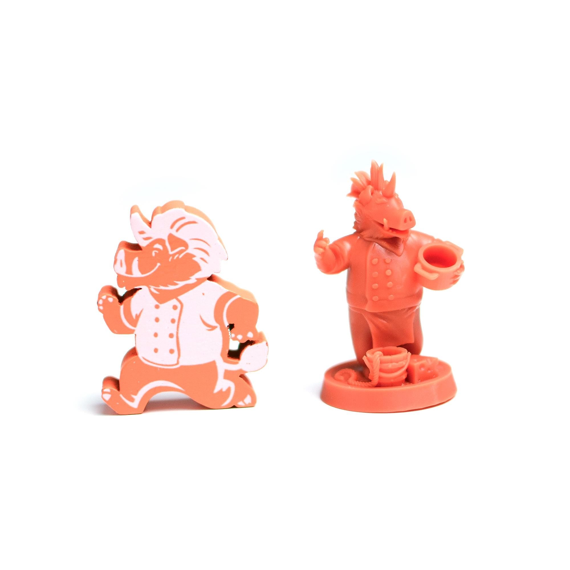 Custom Miniature Set for Critter Kitchen (Unofficial Add-on) / 29pcs - board game expansion set - BoardGeekFox