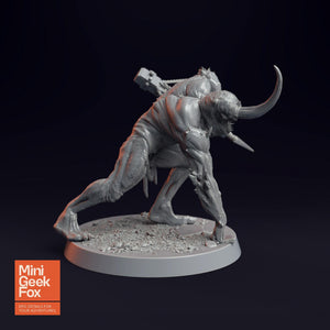 Putrid Servant - Crossbow Wielding Monster Miniature - board game expansion set - BoardGeekFox