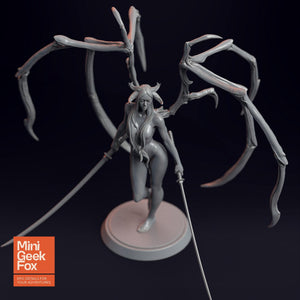 Succubus - DnD Demon, Fantasy Miniature, Tabletop RPG Figure - board game expansion set - BoardGeekFox