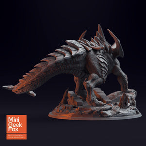 Tarrasque - Dungeons and Dragons Tabletop Miniature (DnD) - board game expansion set - BoardGeekFox