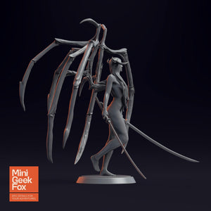 Succubus - DnD Demon, Fantasy Miniature, Tabletop RPG Figure - board game expansion set - BoardGeekFox