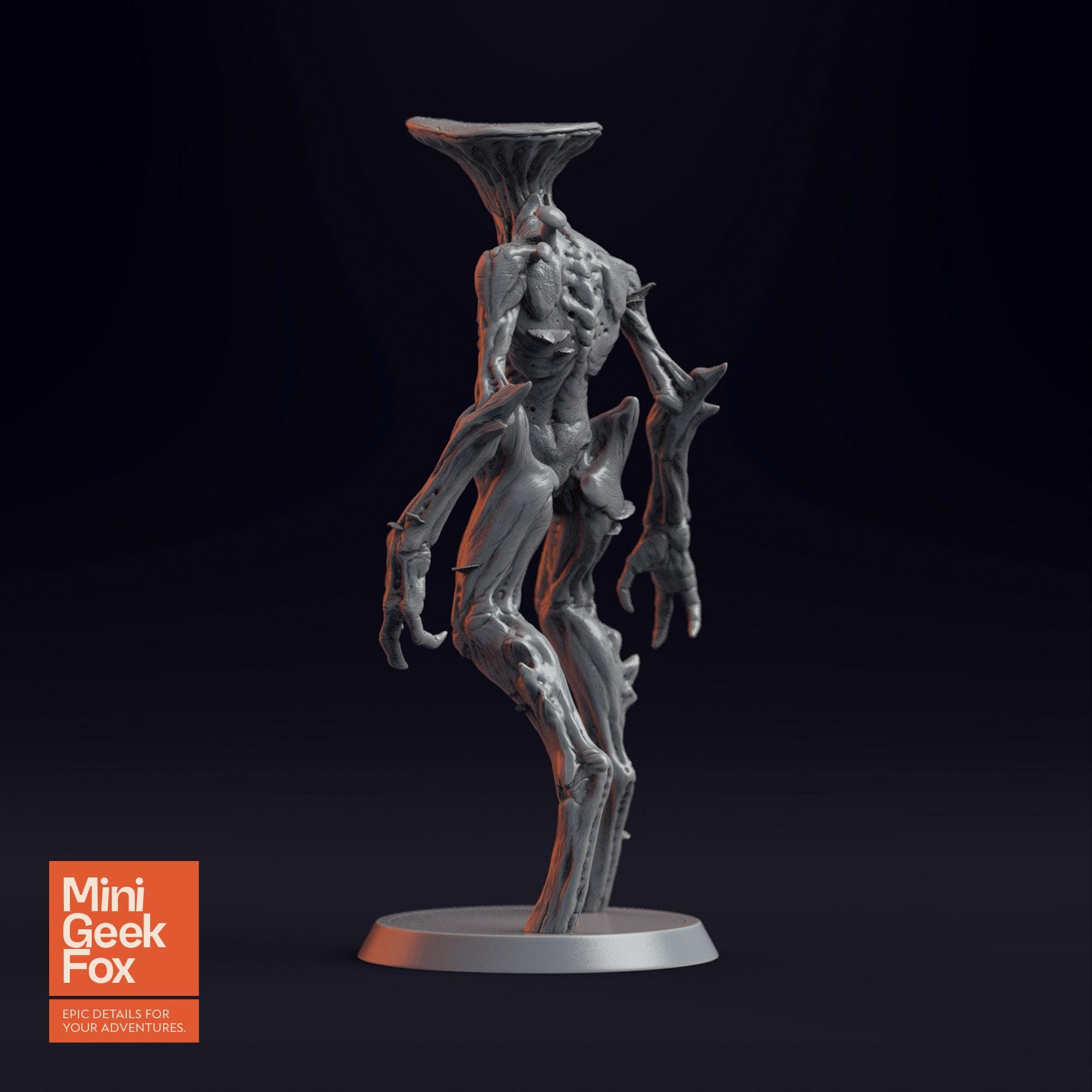 Myconid -Miniature, DnD Monster, Tabletop RPG - board game expansion set - BoardGeekFox