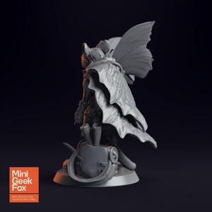 Moussin Messenger - Fantasy Miniature, DnD Animal Character, Tabletop RPG Figure - board game expansion set - BoardGeekFox